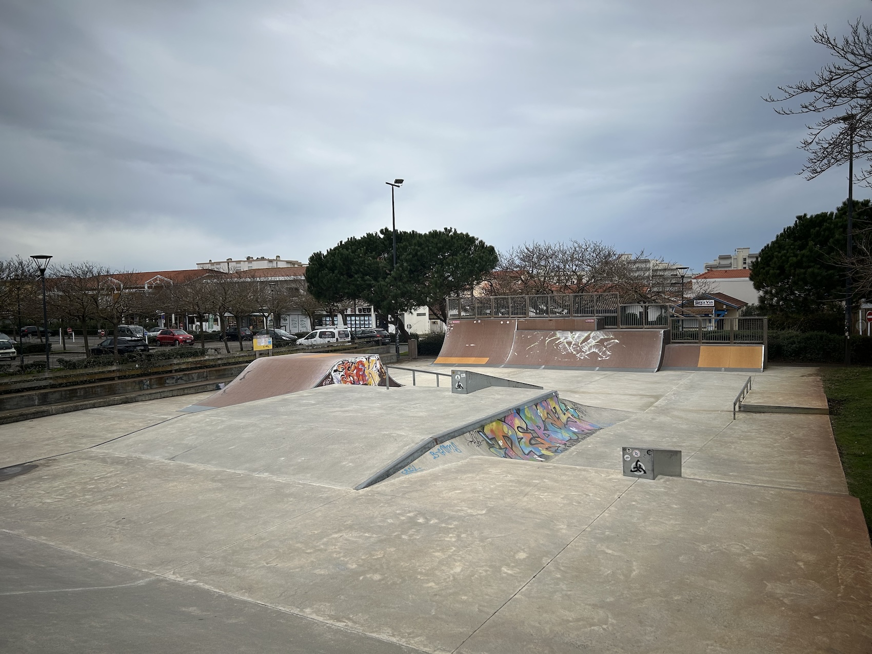 Biscarrosse plage skatepark